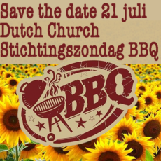 Save the date – 21 juli Stichtingszondag BBQ